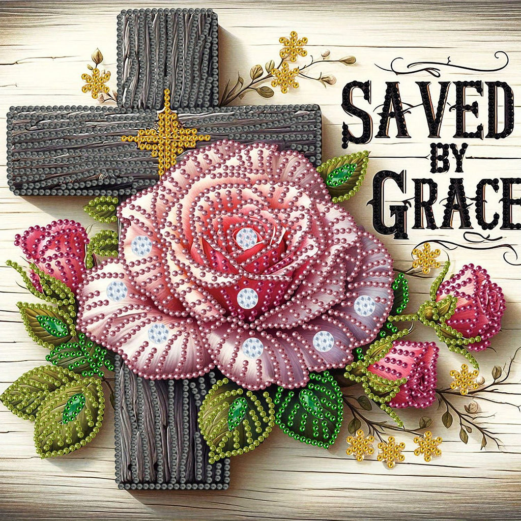 Handmade DIY Diamond Painting Star Moon Muse Shaped Diamond 5D Diamond Painting Set Art 30 * 30cm Decoration