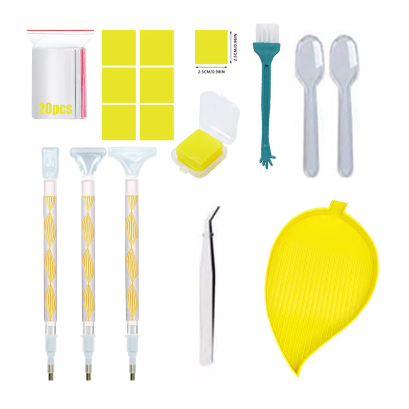 Drawing Point Drill Pen Tool Set DIY Sticky Drill Special Pattern Quick Point Drill Pen Multifunctional Replacement Head