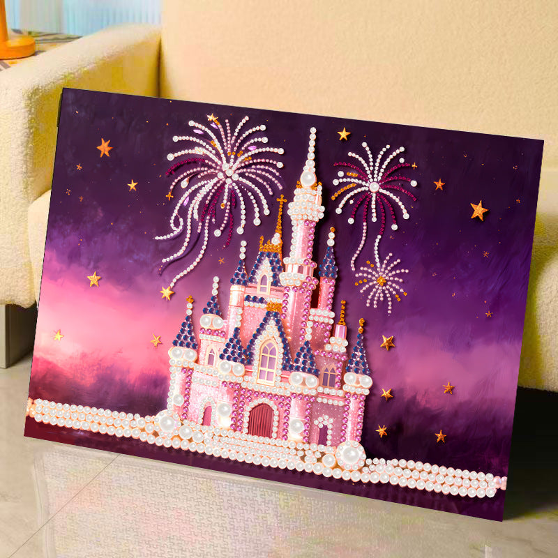 DIY pearl painting (similar to those on TikTok), including materials: creative gifts, home decorations, wall decorations.