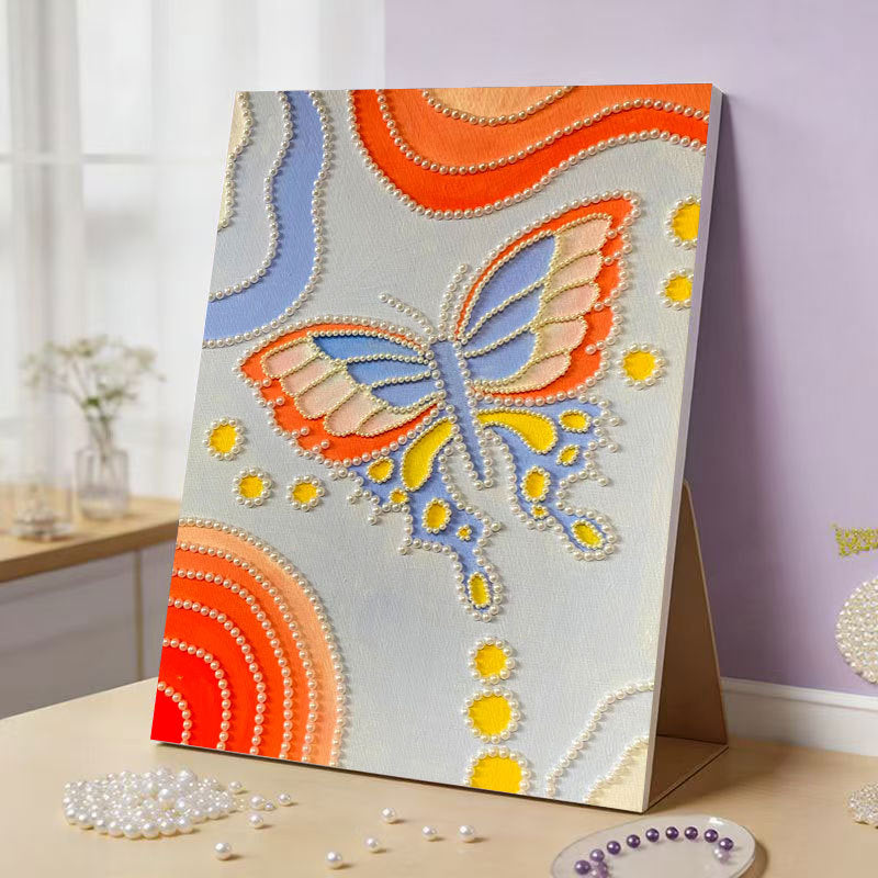 pearl painting Butterfly
