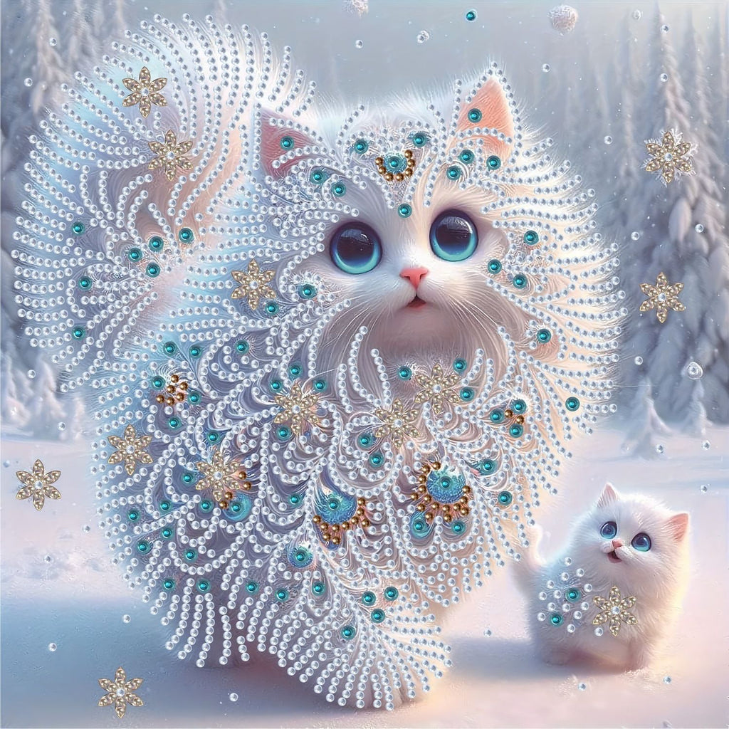 Handmade DIY Diamond Painting Star Moon Muse Shaped Diamond 5D Diamond Painting Set Art 30 * 30cm Decoration