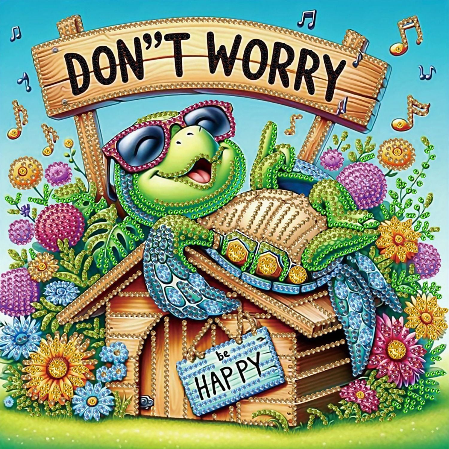 Handmade DIY Diamond Painting Star Moon Muse Shaped Diamond 5D Diamond Painting Set Art 30 * 30cm Decoration