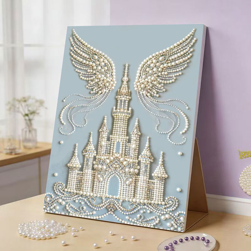 DIY pearl painting (similar to those on TikTok), including materials: creative gifts, home decorations, wall decorations.