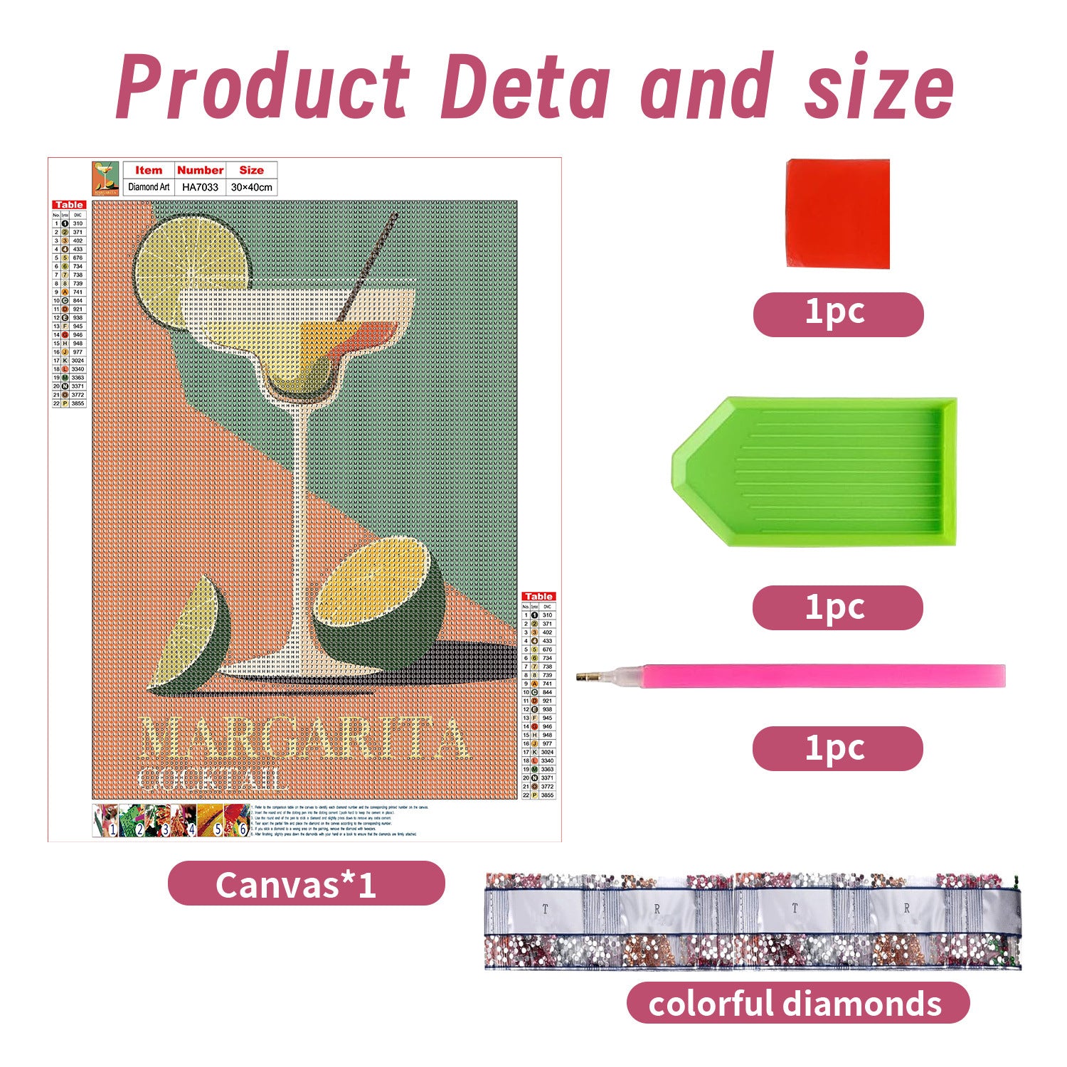 DIY diamond painting full diamond 5D001